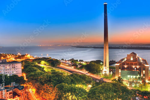 Porto Alegre Gasometro aerea
