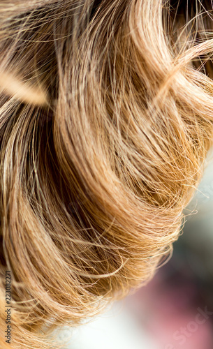 hair as a background