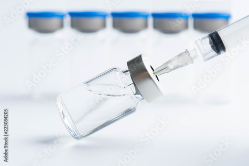 medicine bottle for injection medical glass vials