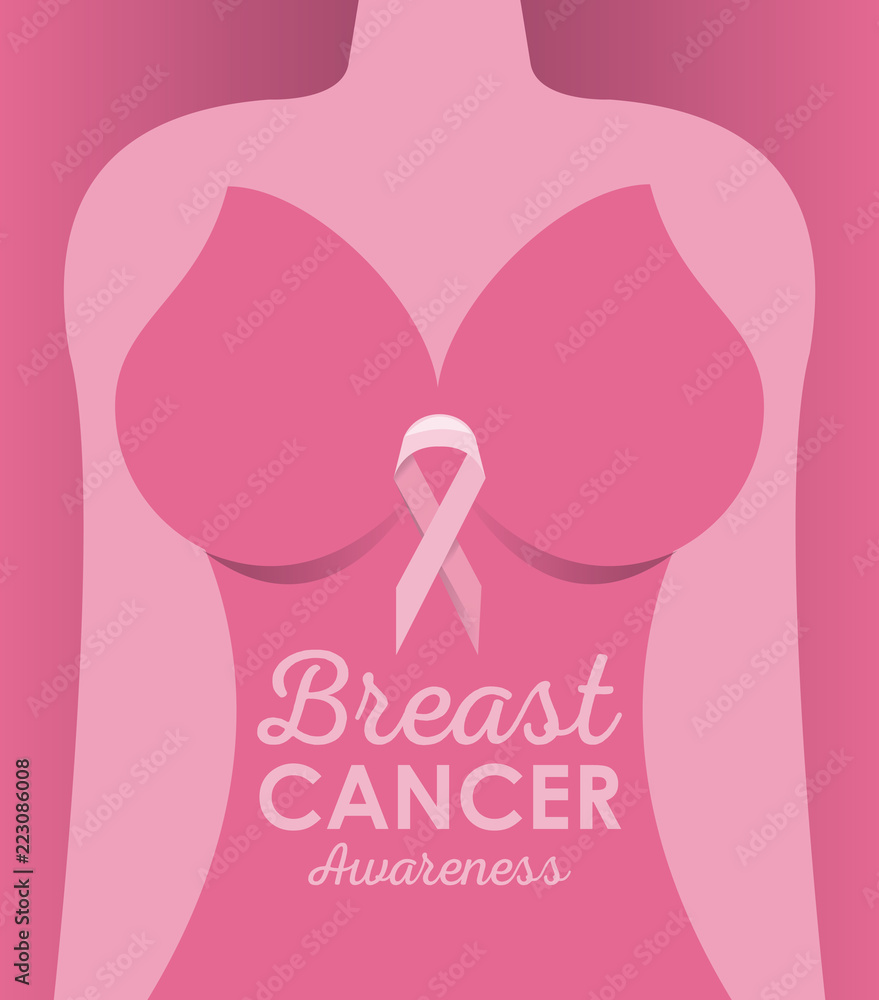 Breast cancer campaign poster Breast cancer campaign poster