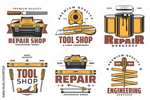 House repair and construction tools
