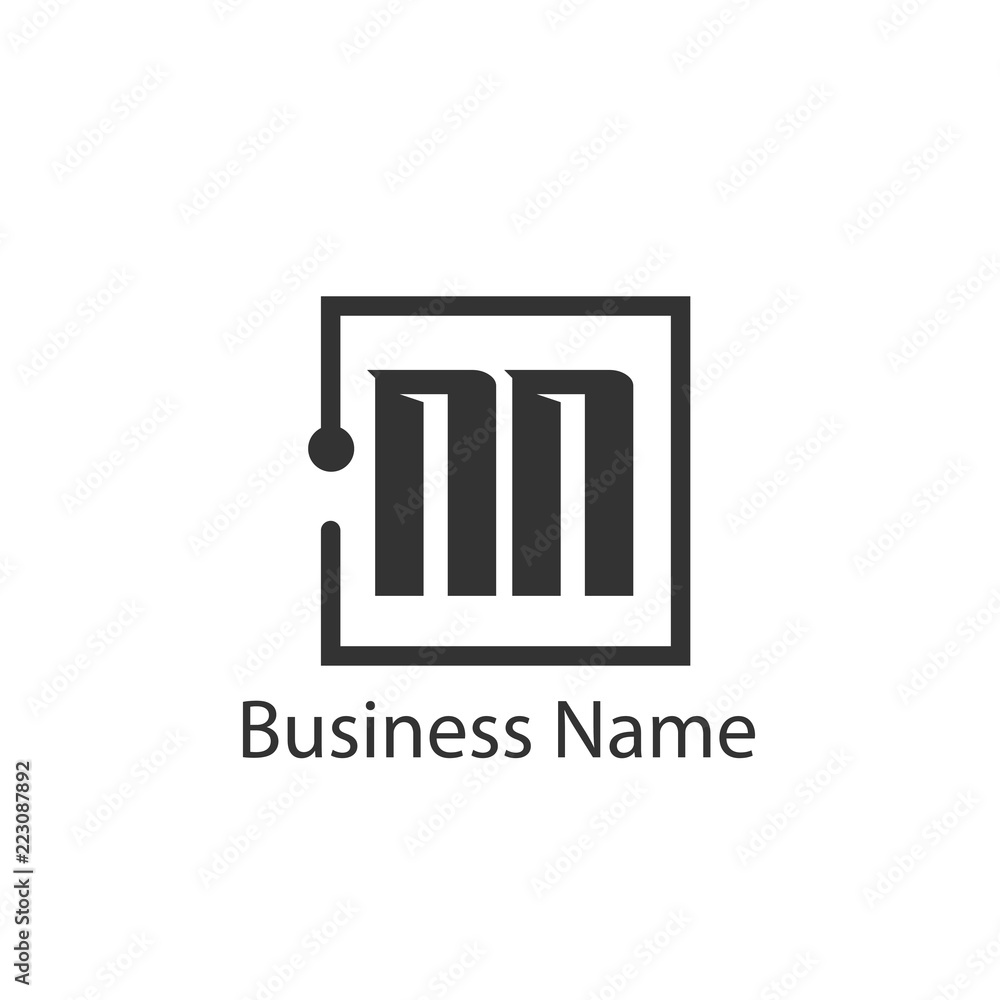 Initial Letter NN Logo Template Design