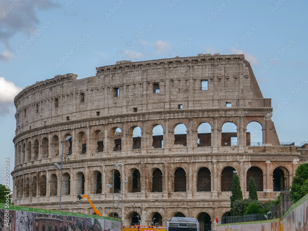 Rome, Italy, 3rd September 2018, The Roman Colosseum