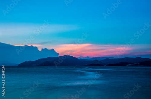 Yunnan Dali erhai lake scenery photo