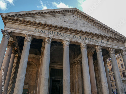 Rome, Italy, 3rd September 2018, The Roman Pantheon