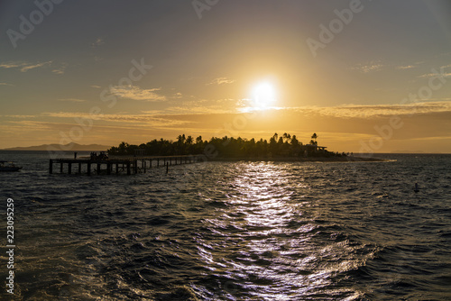 Malamala Island in Sunset photo