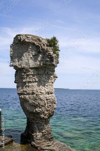 Flowerpot Island in the Bruce Peninsula, Ontario