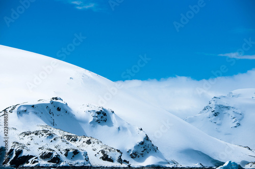Beautiful view of the iceberg in Antarctica