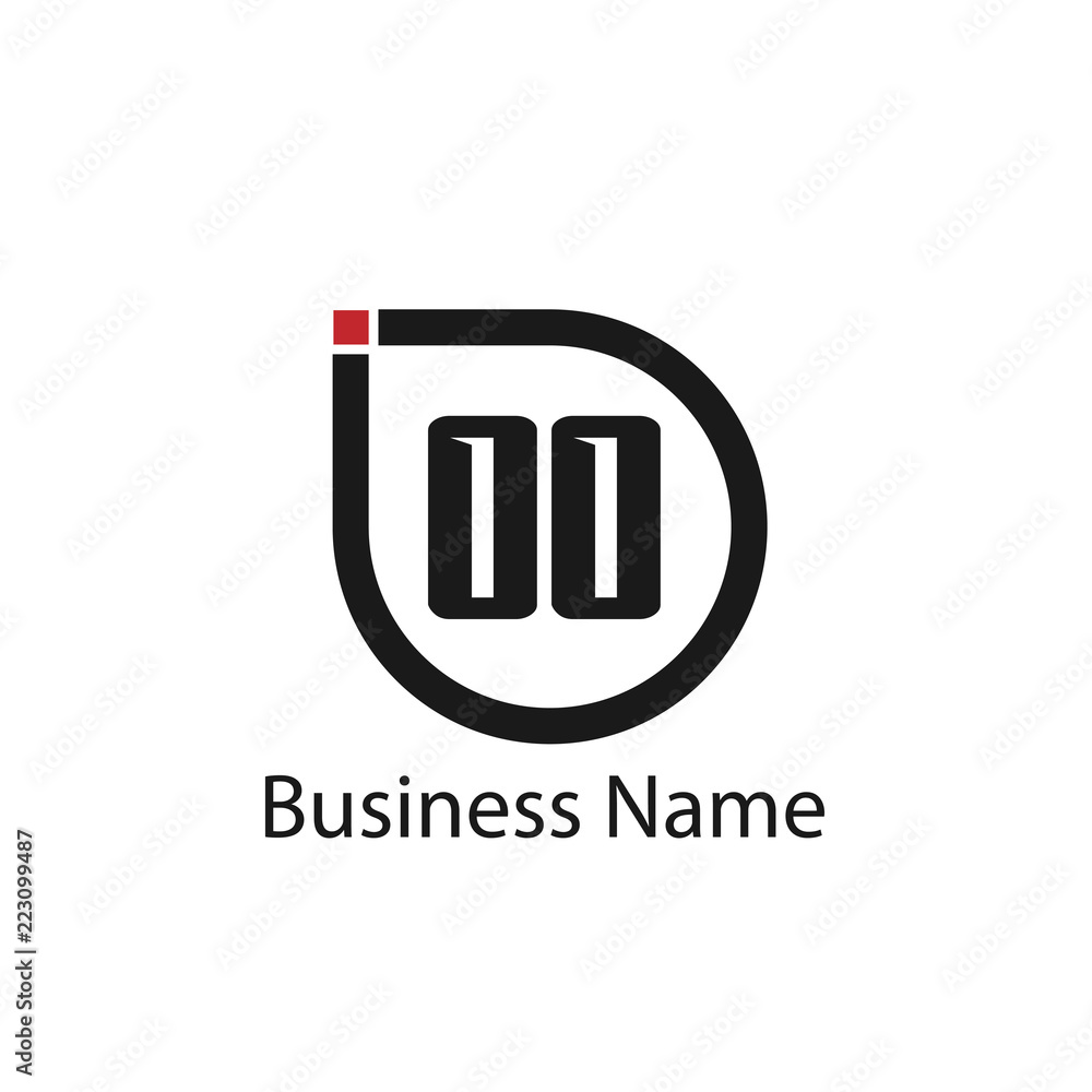 Initial Letter OO Logo Template Design Initial Letter OO Logo Template Design