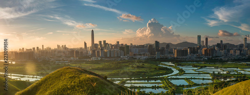 Shenzhen city, guangdong province, building, landscape photo