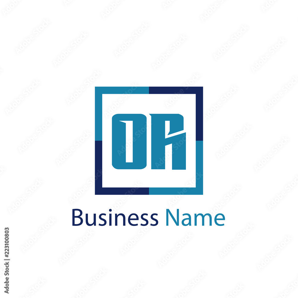 Initial Letter OR Logo Template Design Initial Letter OR Logo Template Design