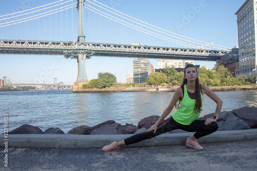 Yoga Women Outside in NYC