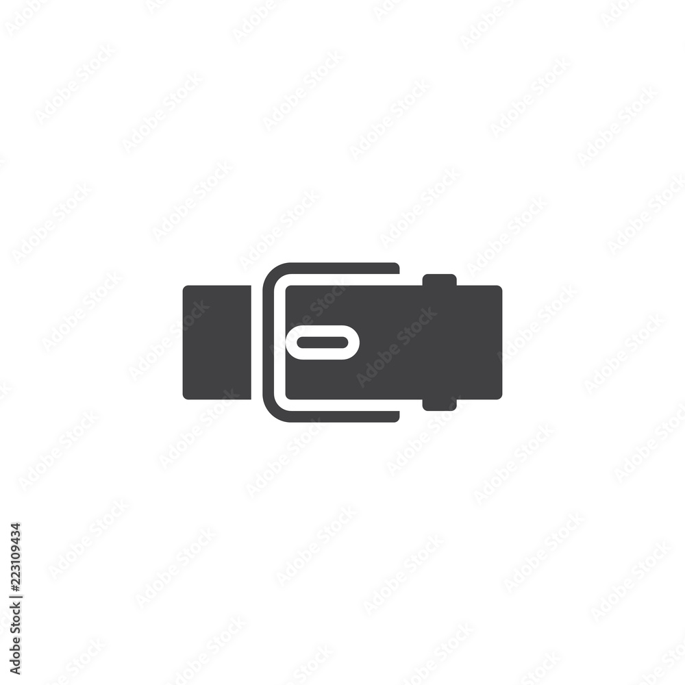 Trouser belt vector icon. filled flat sign for mobile concept and web design. Belt buckle simple solid icon. Symbol, logo illustration. Pixel perfect vector graphics Trouser belt vector icon. filled flat sign for mobile concept and web design. Belt buckle simple solid icon. Symbol, logo illustration. Pixel perfect vector graphics