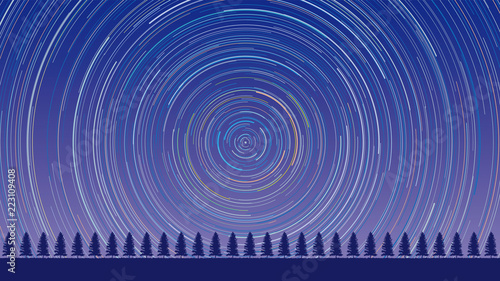 星の軌跡