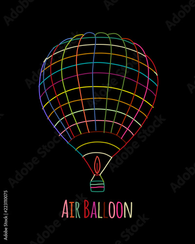 Air balloon for your design