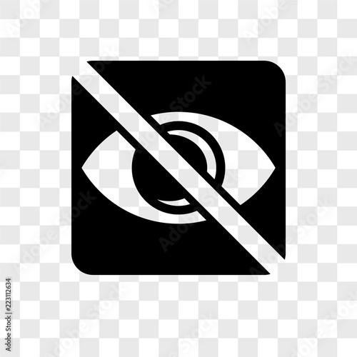 Wallpaper Mural privacy icons isolated on transparent background. Modern and editable privacy icon. Simple icon vector illustration. Torontodigital.ca