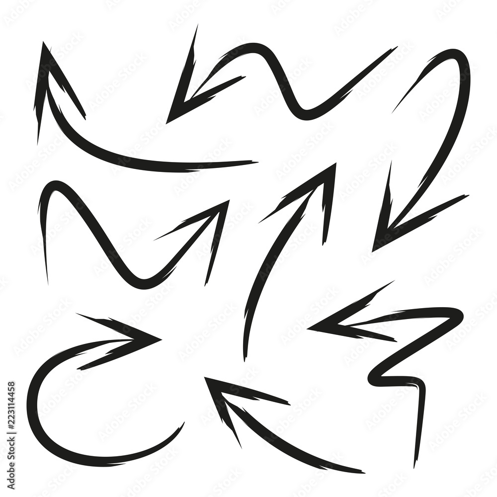 grunge arrows grunge arrows