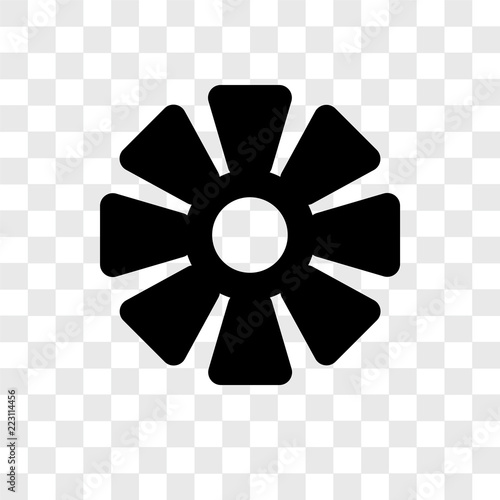 nuclear icons isolated on transparent background. Modern and editable nuclear icon. Simple icon vector illustration.