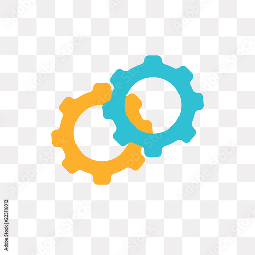 function icon on transparent background. Modern icons vector illustration. Trendy function icons