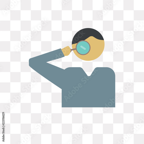 verification icon on transparent background. Modern icons vector illustration. Trendy verification icons