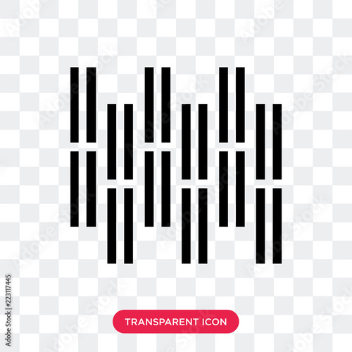 Parquet vector icon isolated on transparent background, Parquet logo design