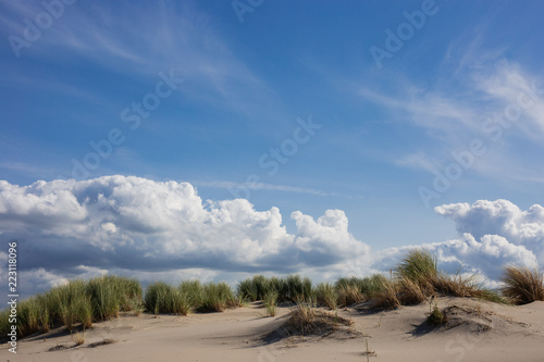 Cloudscape with dunes