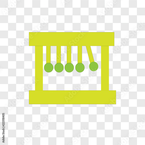 Momentum vector icon isolated on transparent background, Momentum logo design