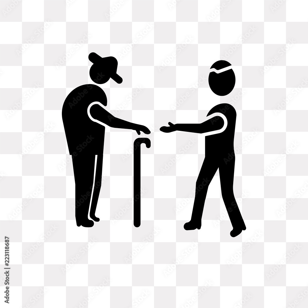 Help The Elderly Icon On Transparent Background Modern Icons Vector Illustration Trendy Help The Elderly Icons Stock Vector Adobe Stock Help The Elderly Icon On Transparent Background Modern Icons Vector Illustration Trendy Help The Elderly Icons Stock Vector Adobe Stock