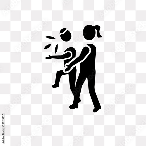 abdominal thrusts icon on transparent background. Modern icons vector illustration. Trendy abdominal thrusts icons