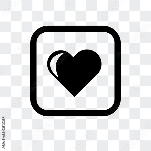 favourite icon isolated on transparent background. Modern and editable favourite icon. Simple icons vector illustration.