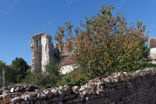 Grez sur Loing  medieval village in the French Gâtinais regional nature park photo