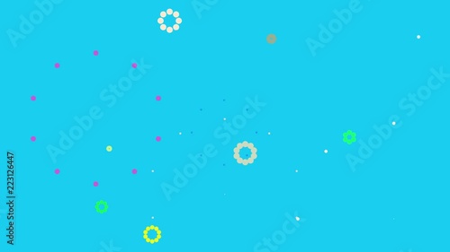 abstract background with bubbles