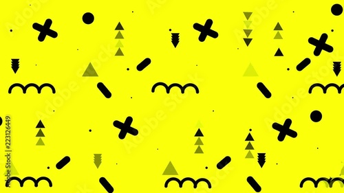 seamless background with bees and honey