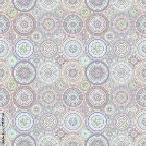 Repeating circle mosaic pattern background design - vector illustration