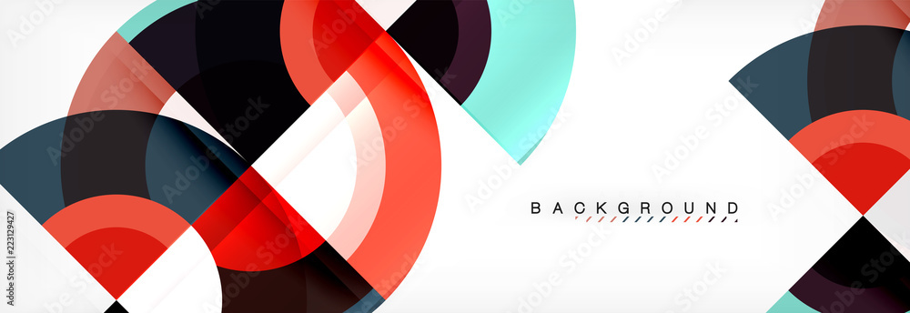 Vector circle abstract background Vector circle abstract background