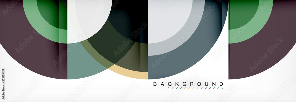 Vector circular abstract background Vector circular abstract background