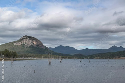 time-lapse, Lake Moogerah photo