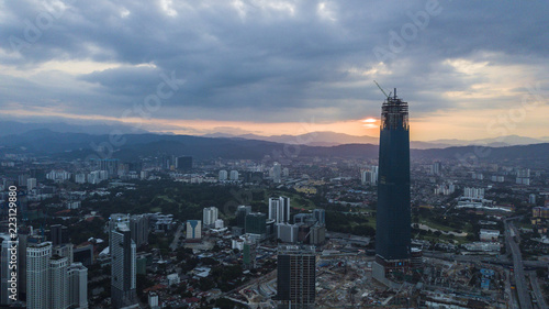 100-storey Warisan Merdeka tower  in Kuala Lumpur Skyline photo