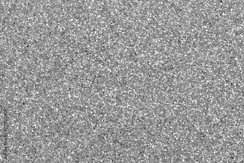 Silver shiny glitter background 