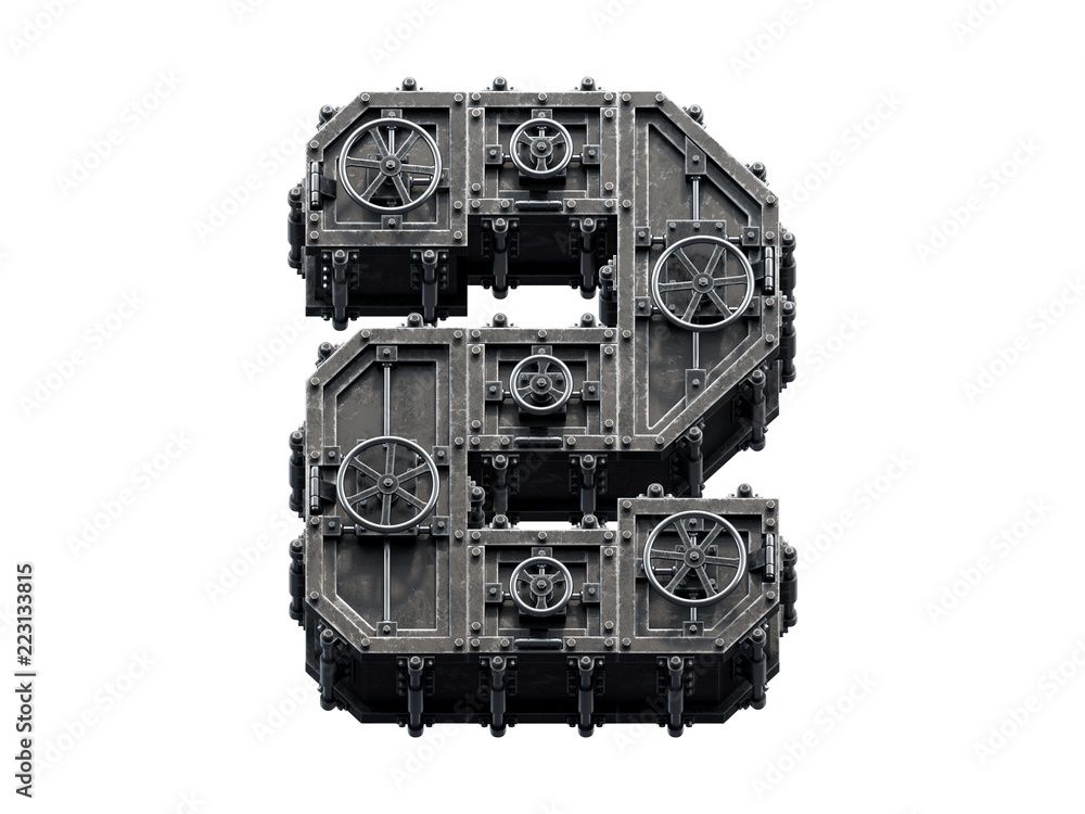 Protected metal storage font.
Protected metal storage font.