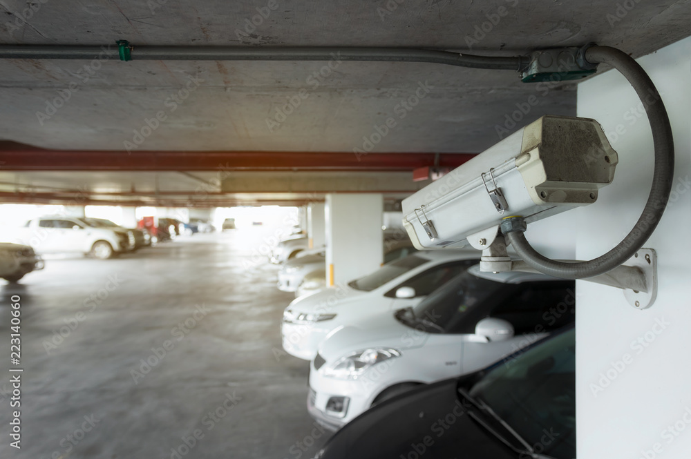 CCTV in car park