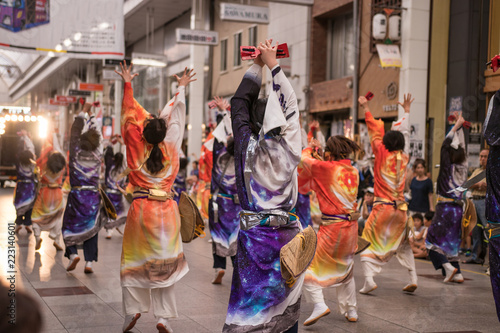 高知県のよさこい祭り photo