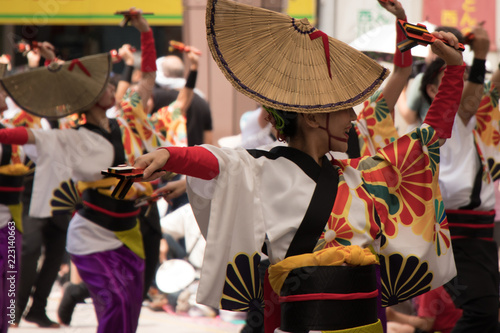 高知県のよさこい祭り