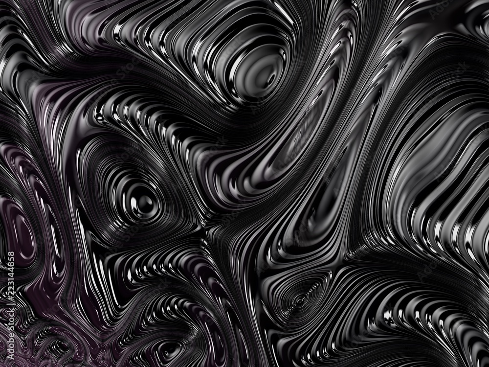 Obraz premium 3D Fractal structure 06