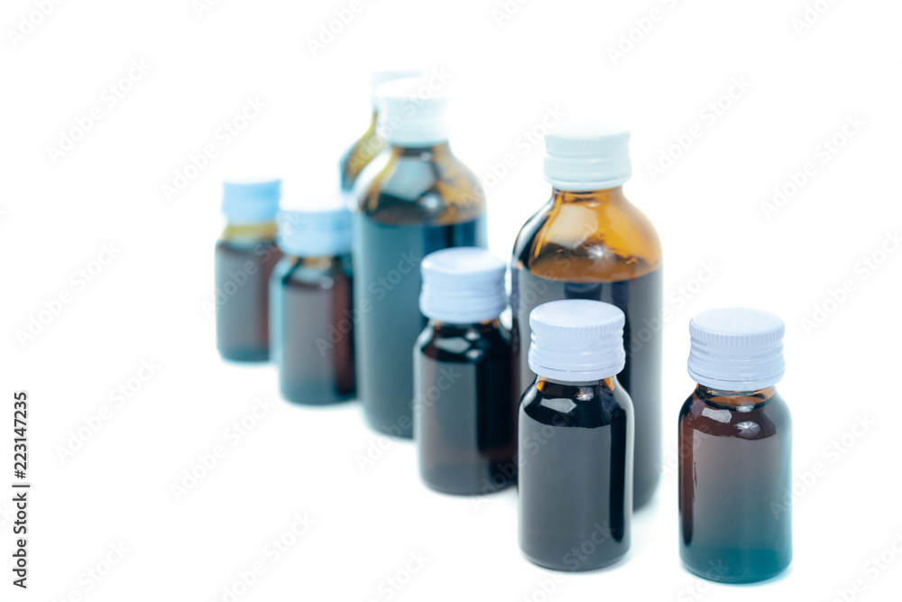 glass bottles of syrup medicine glass bottles of syrup medicine