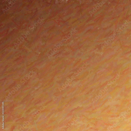 Illustration of Square brown and yellow Crayon background.