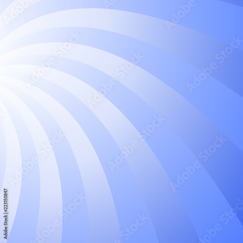 Blue abstract dynamic spiral pattern background - vector graphic