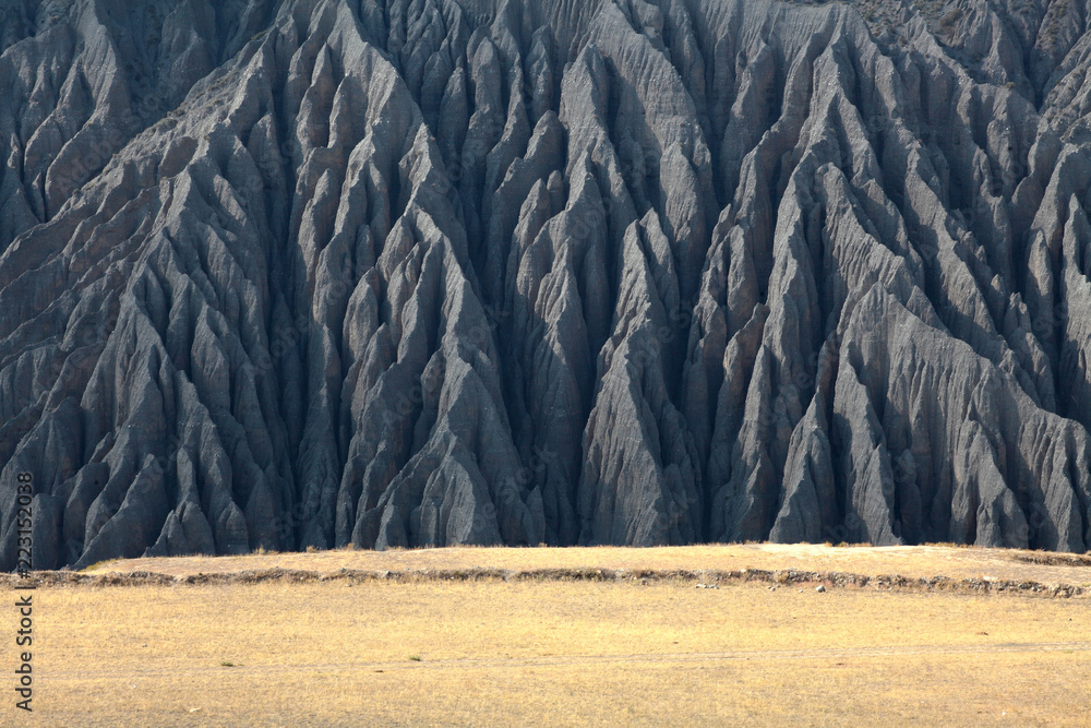 Xinjiang karamay dushanzi grand canyon Stock Photo | Adobe Stock
