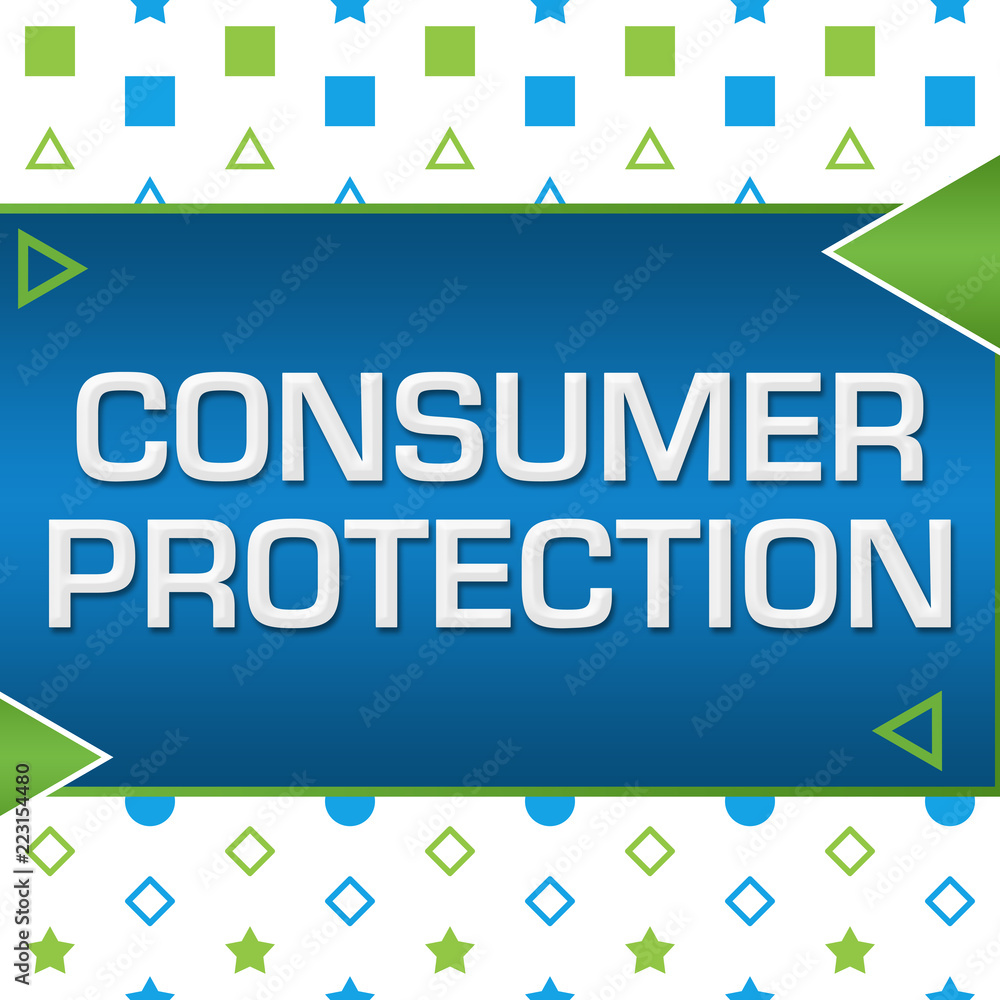Consumer Protection Green Blue Basic Shapes Triangles Consumer Protection Green Blue Basic Shapes Triangles