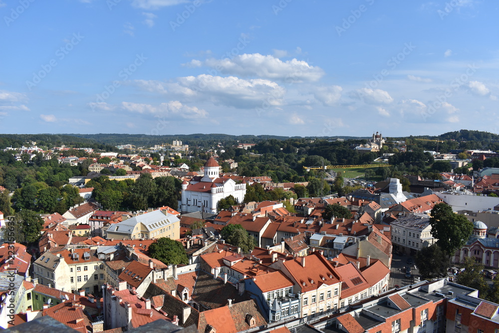 roof of the historical part of the city